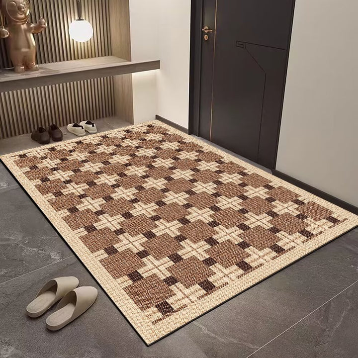 Geometrisch gemusterte Bereichsmatte