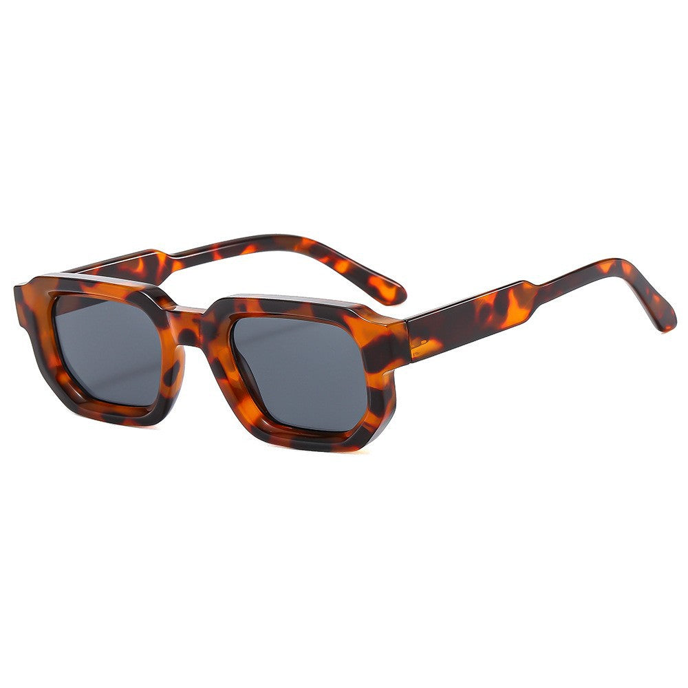 Damen Rechteckige Sonnenbrille mit markantem Design Karnz