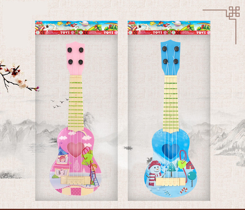 Dekorative Ukulele Spielzeug Karnz