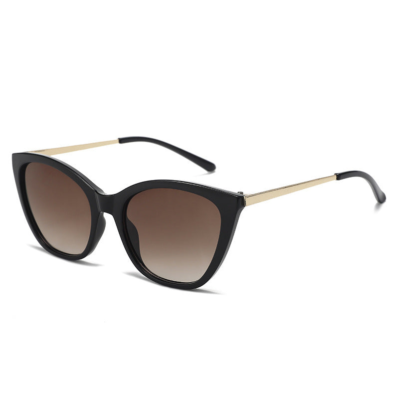 Damen elegante Cat-Eye Sonnenbrille mit hochwertigem Rahmen und UV-Schutz Karnz
