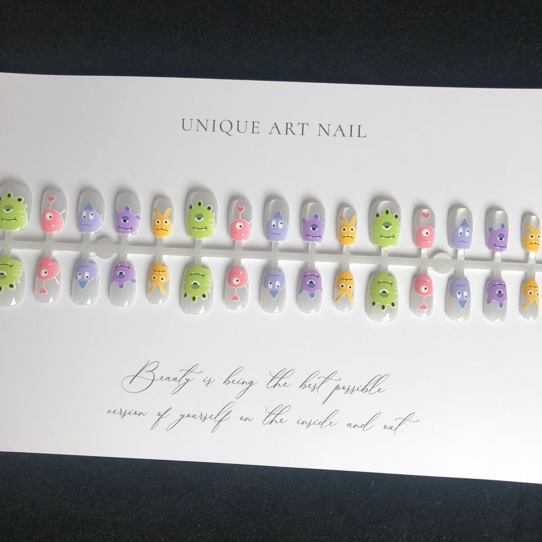 Fun-Thema Druck-Nagelkunst-Set