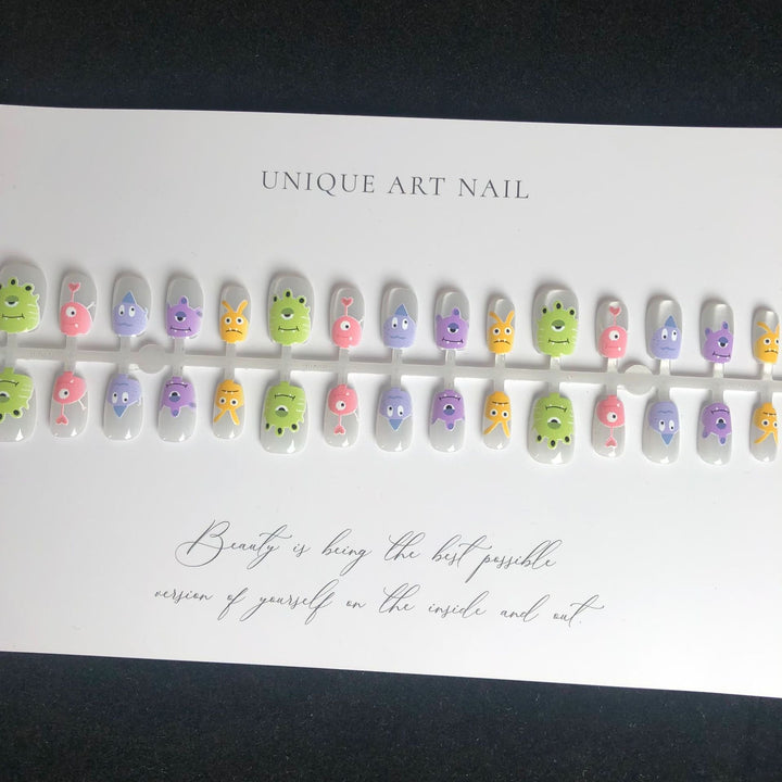 Fun-Thema Druck-Nagelkunst-Set