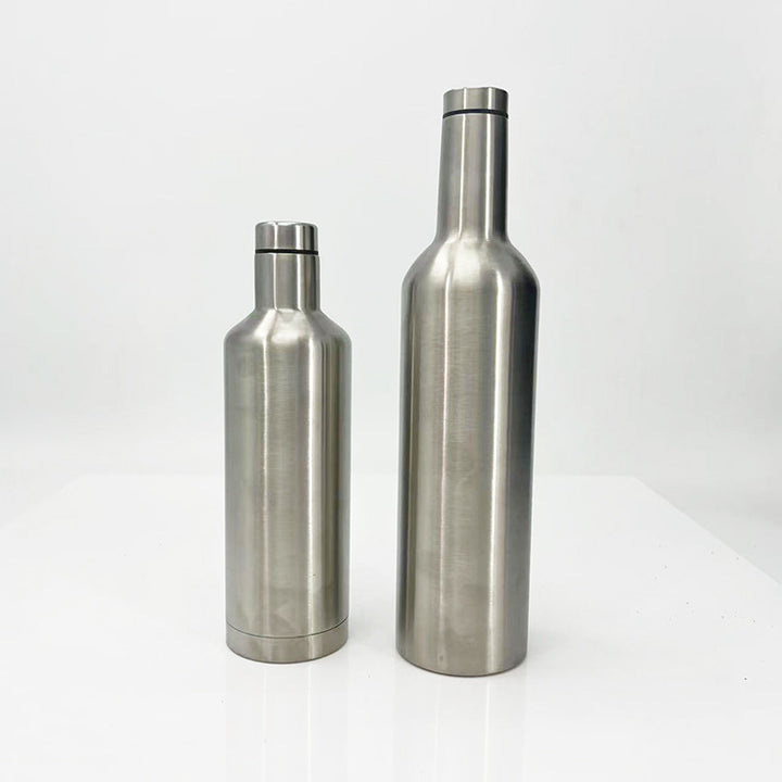 Unisex Edelstahl Wasserflasche Karnz