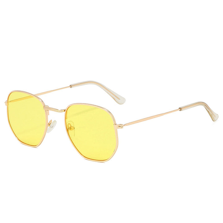 Geometrische Mode-Sonnenbrille