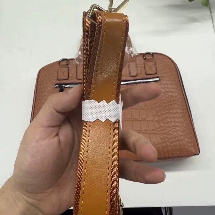 Stilvolle Handtasche mit Luxuriösem Krokodil-Design Karnz
