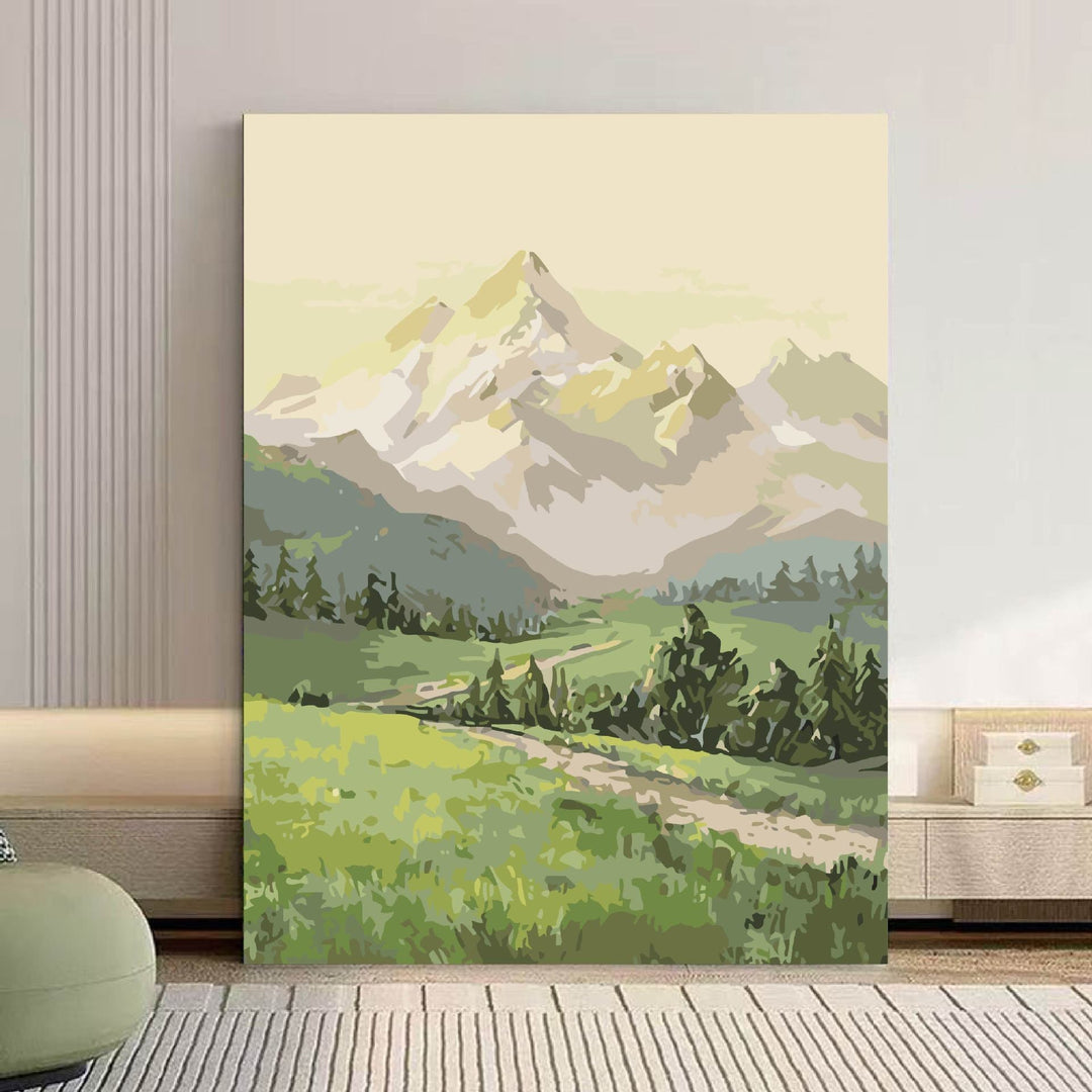 Szenische Berglandschaft Leinwand Kunst Karnz 1785768018