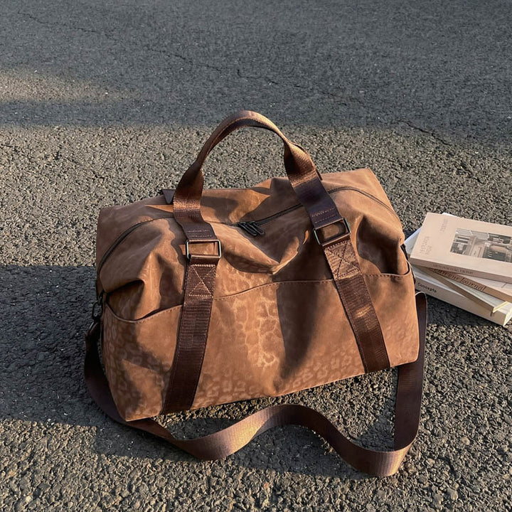 Stilvolle Leopardenmuster Sport-Duffle-Tasche