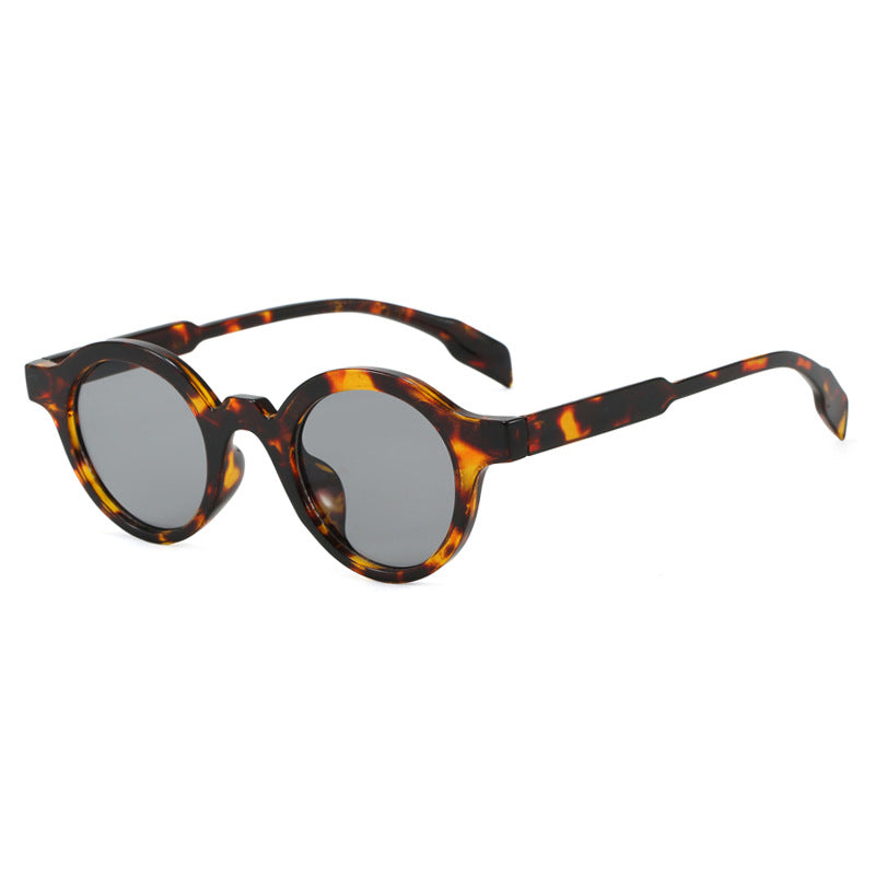 Damen modische runde Sonnenbrille mit hochwertigem, flexiblem Rahmen Karnz