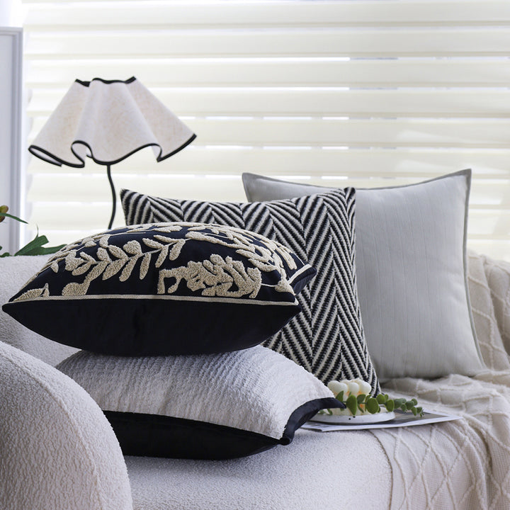 Elegantes Wohnkissen mit strukturiertem Design