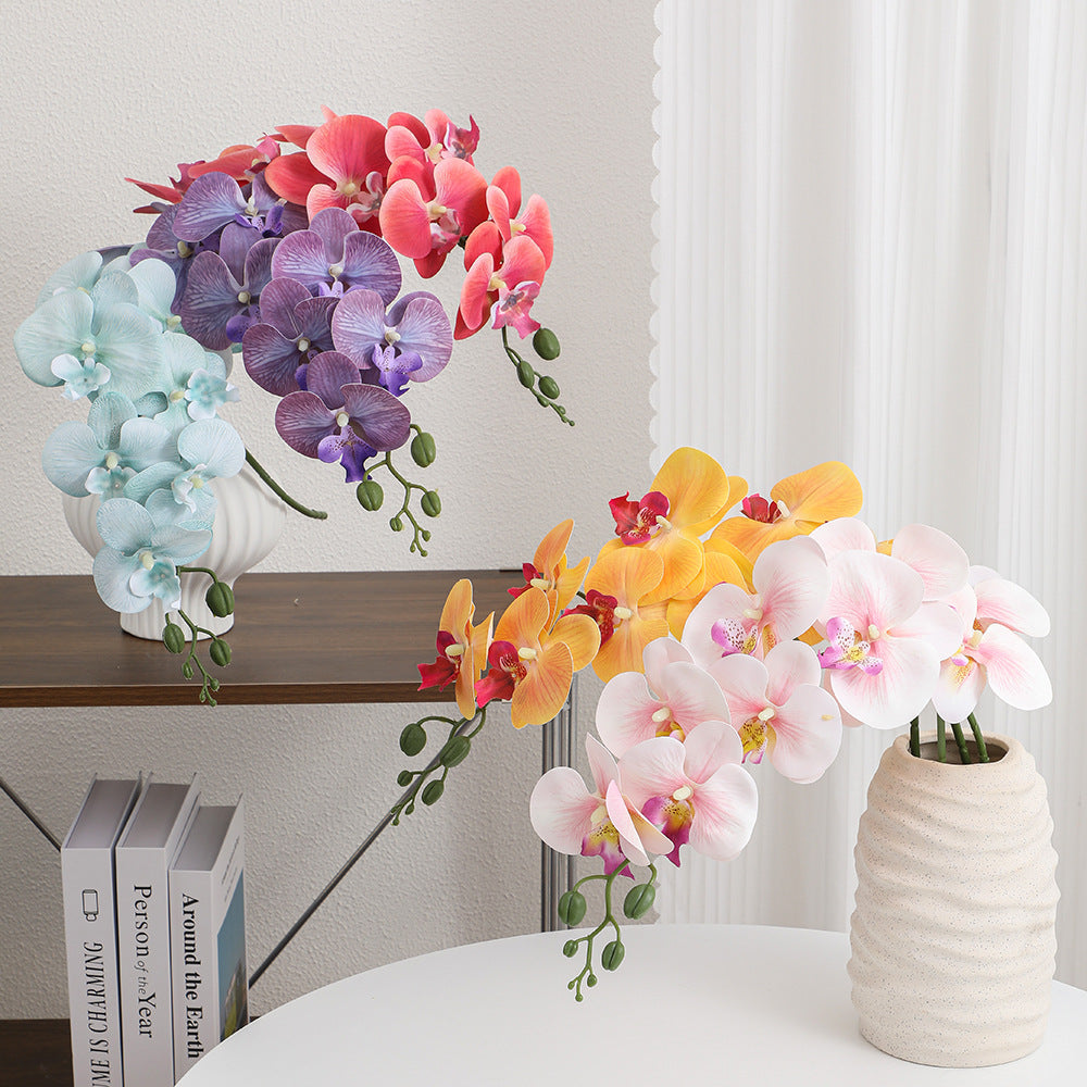 Künstlicher Orchideenstrauß mit eleganten Blüten Karnz