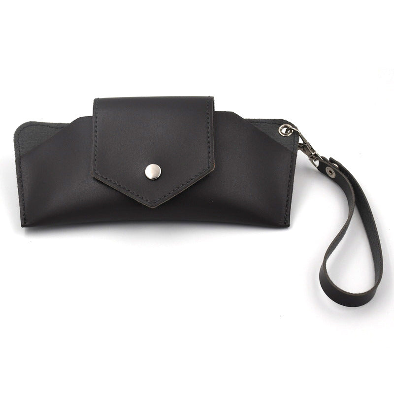 Stylische Leder-Brillenetui Karnz
