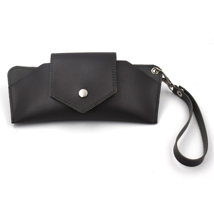 Stylische Leder-Brillenetui Karnz