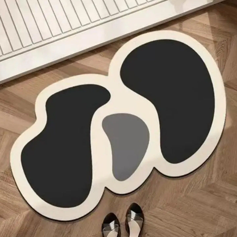 Abstraktes Design Teppich