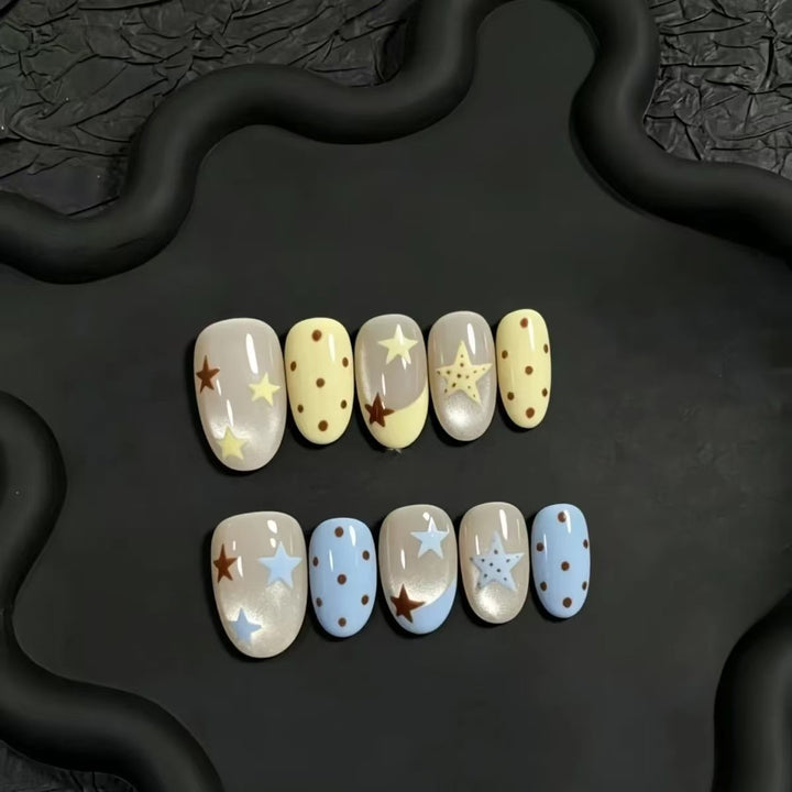 Künstlerisches Ombre Glitter Nagelkunst Set Karnz