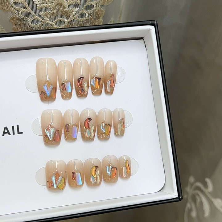 Glitzernde Druck-Nagelkunst Kollektion Karnz