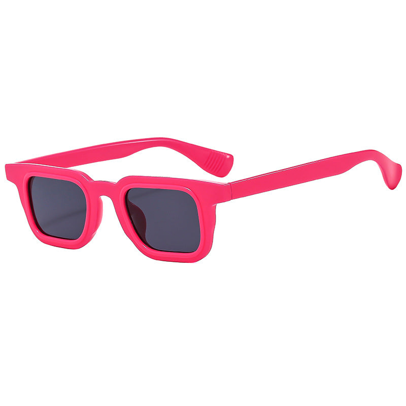 Damen Designer-Sonnenbrille mit robustem transparentem Rahmen und hochwertigem UV-Schutz Karnz