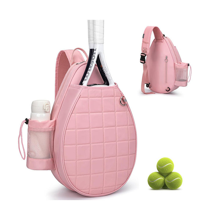 Sportliche Racket-Tasche mit Integrierter Flasche und Fächern Karnz