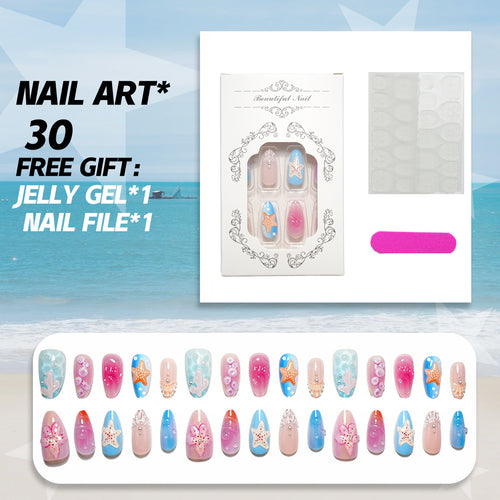 Dekoratives Gel-Nagelkunst Set