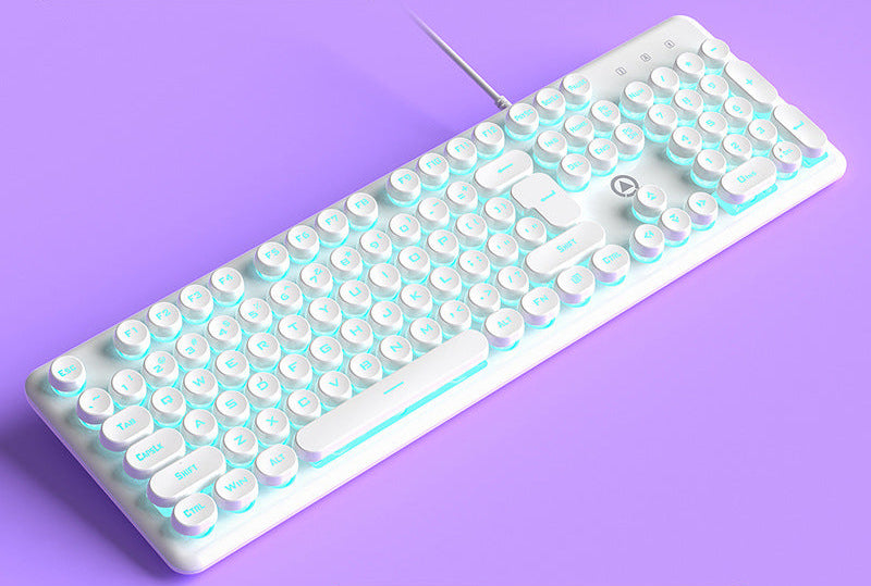 Retro Wireless Keyboard Karnz