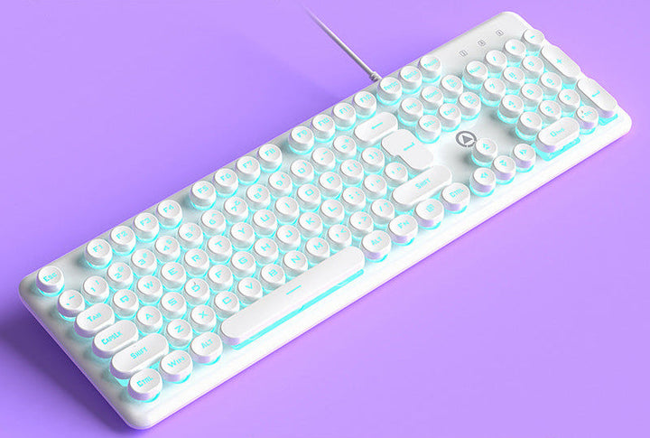 Retro Wireless Keyboard Karnz