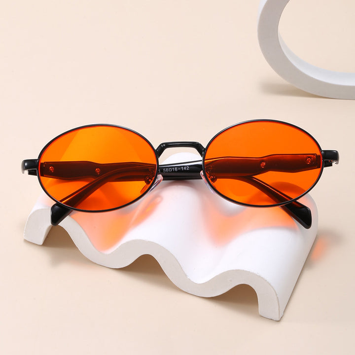 Modische Sonnenbrille Im Eleganten Ovaldesign Karnz 1787127969