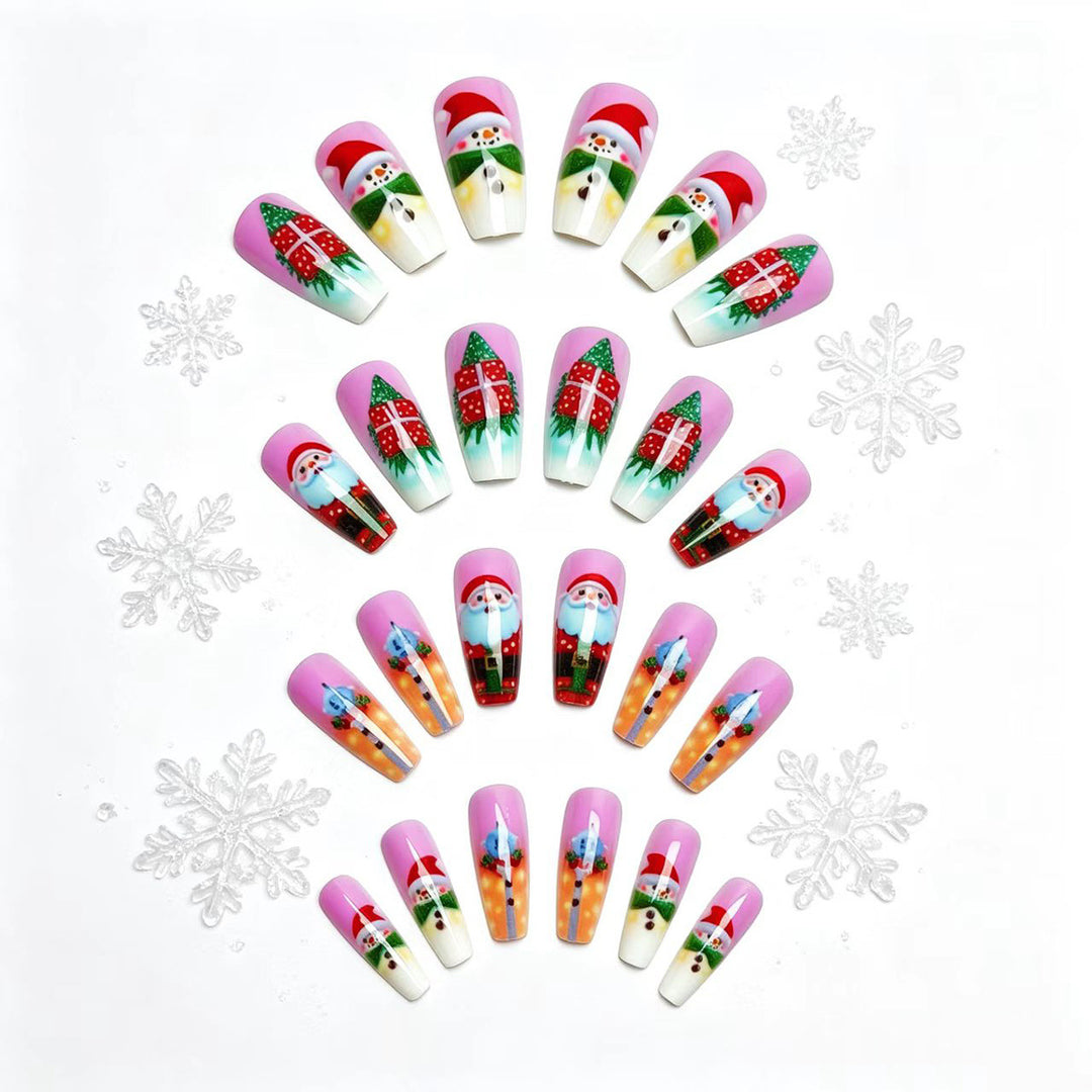 Festliche Nail Art Kunstnägel Karnz