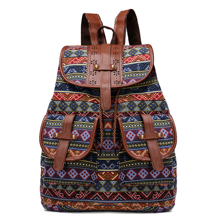 Bohemian Ethnischer Druck Rucksack Karnz