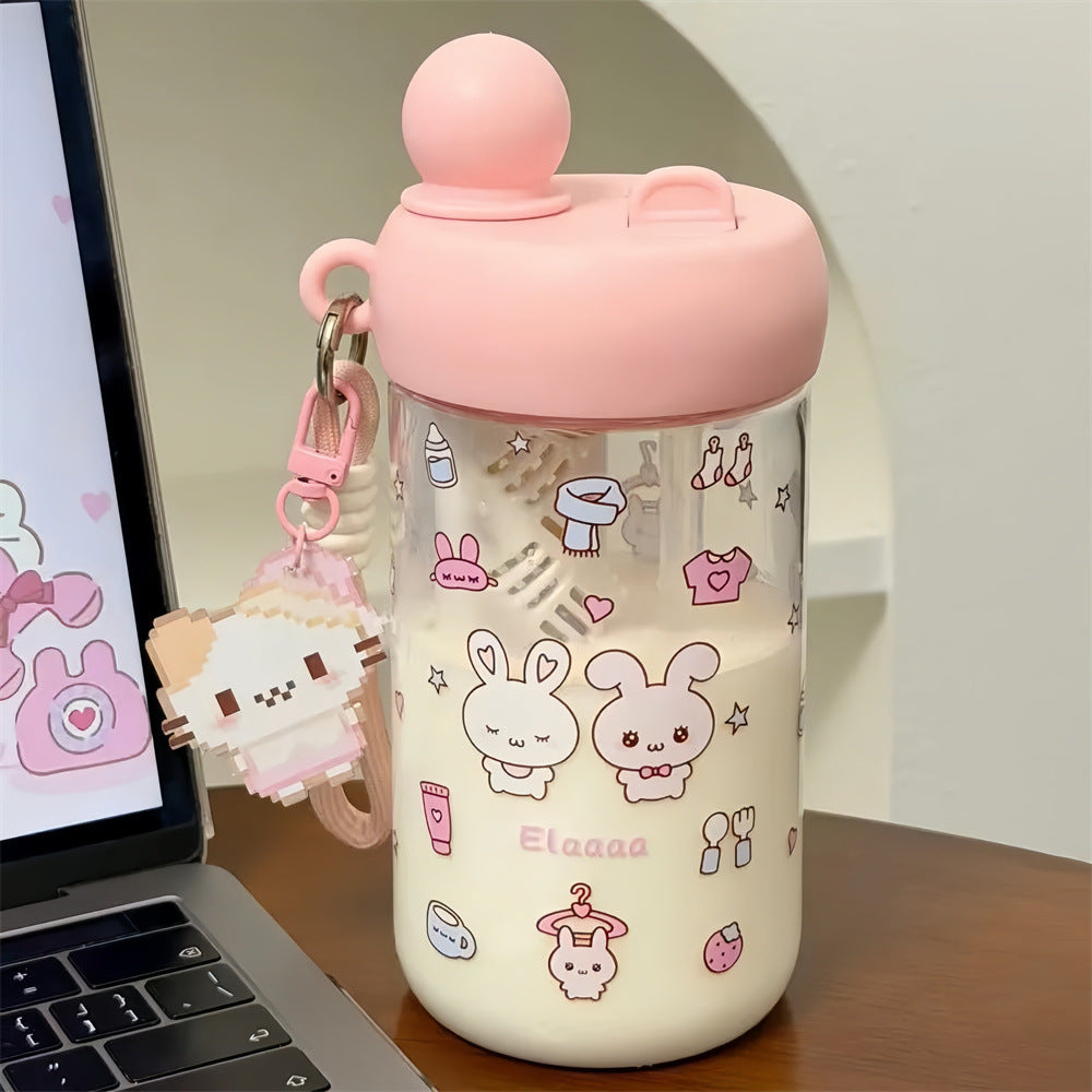 Damen Kreative Trinkflasche im verspielten Design Karnz