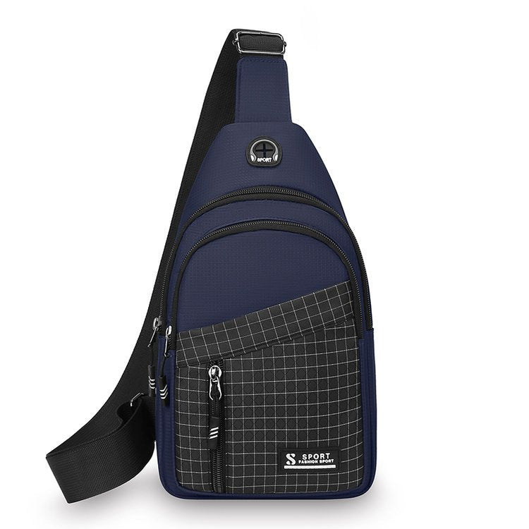 Kompakte Multi-Taschen Sport-Sling-Tasche