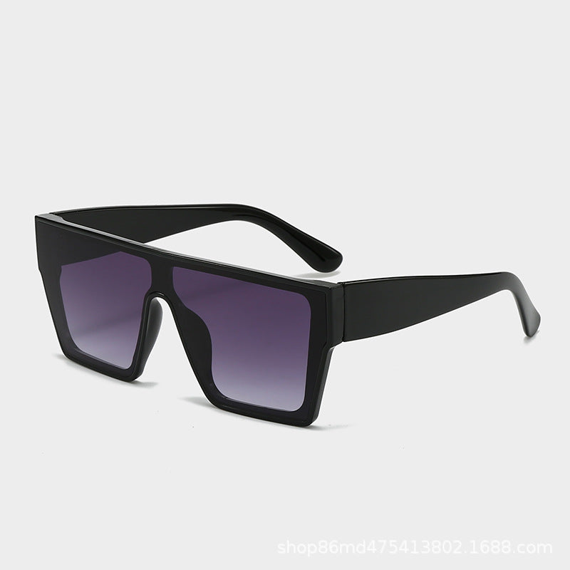 Damen große rechteckige Sonnenbrille mit modernem Rahmen und UV-Schutz Karnz