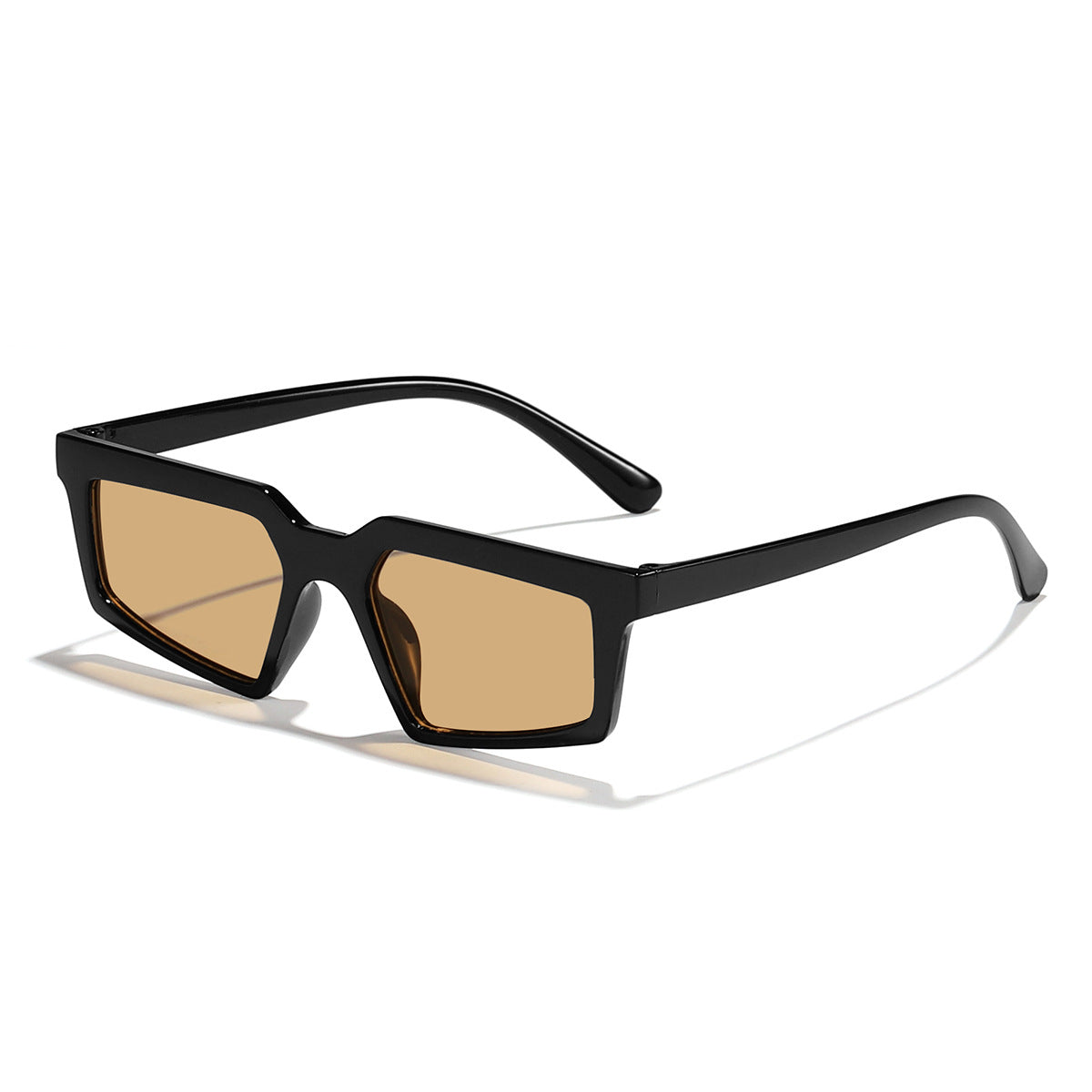 Damen modische Sonnenbrille im urbanen Polygon-Design Karnz