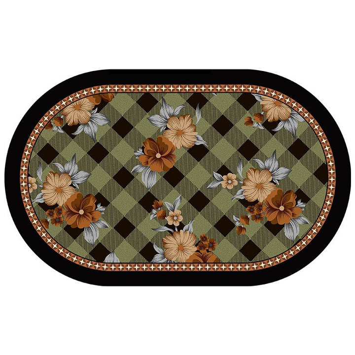 Floral Pattern Dekorativer Bereichsteppich