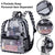 Unisex Transparente Schulrucksack Karnz