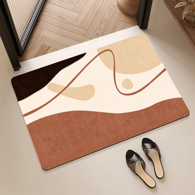Stylish Modern Badezimmermatte Karnz