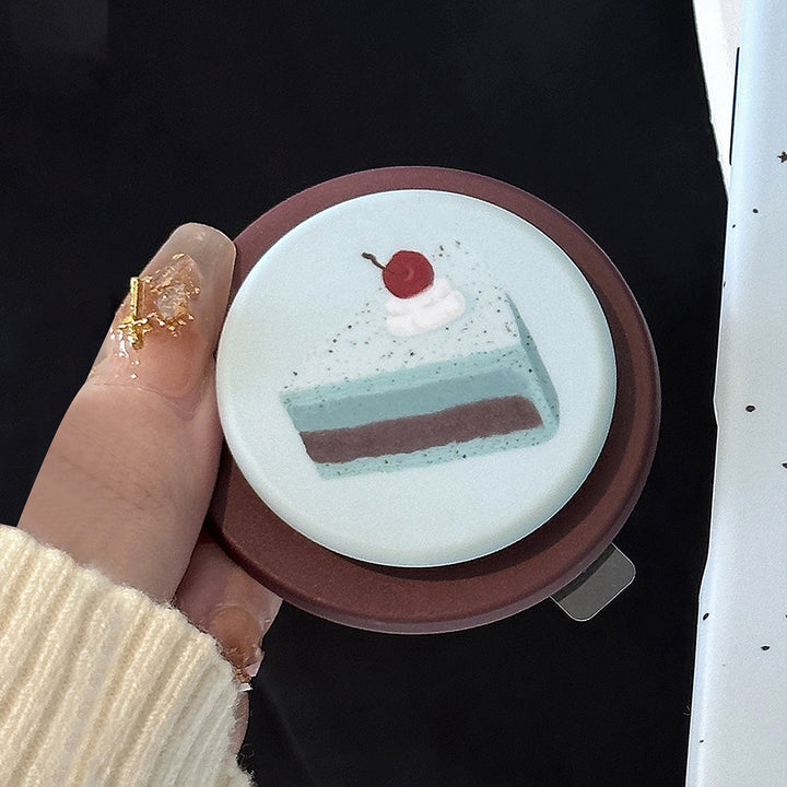 Niedlicher Kaffeetassen-Untersetzer im Kuchendesign Karnz