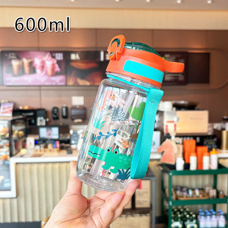 Damen Kindgerechte Trinkflasche mit Dinosaurier-Motiv Karnz