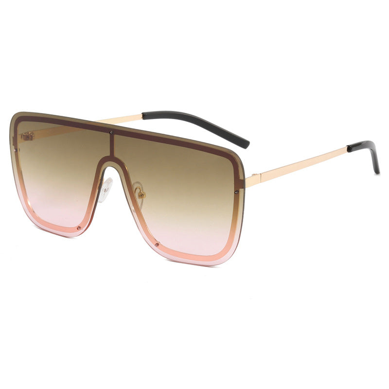 Damen Extravagante Oversized-Sonnenbrille Karnz