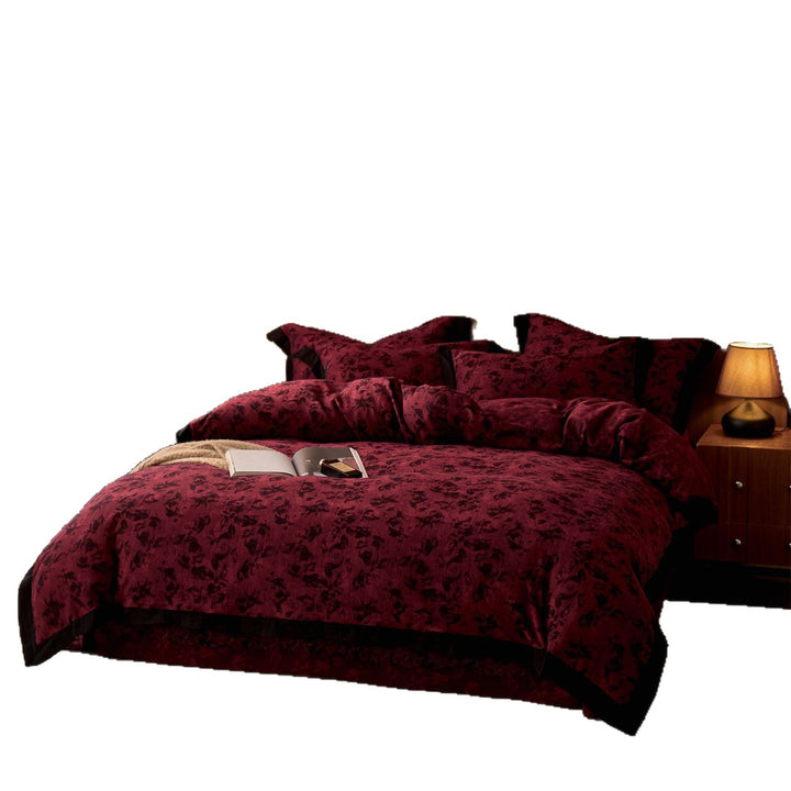Samtjacquard Bettwäsche Set