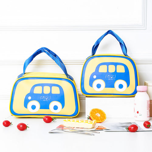 Isolierte Lunchbox mit lustigem Fahrzeugdesign Karnz