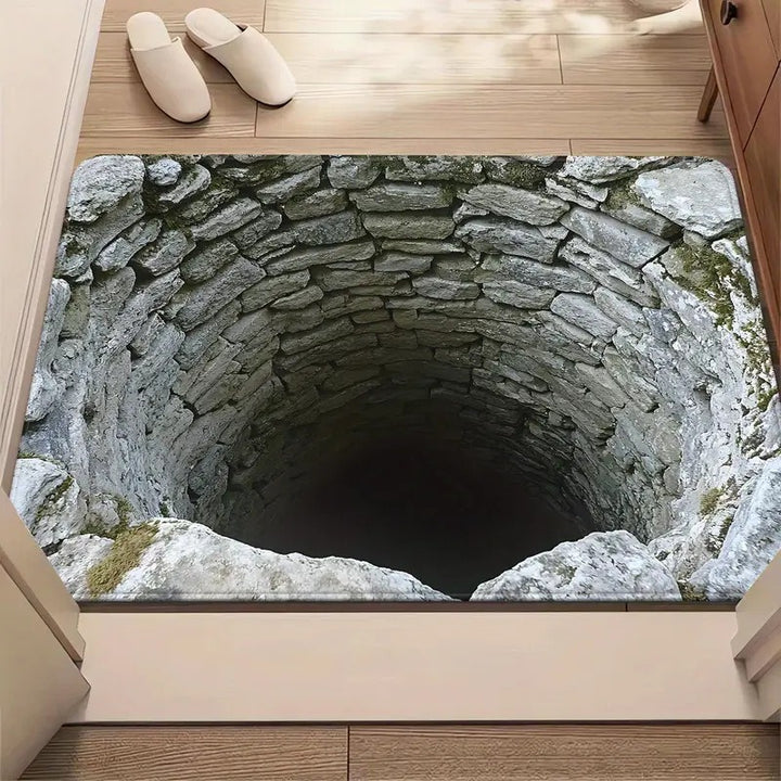3D Illusions-Willkommensmatte Karnz