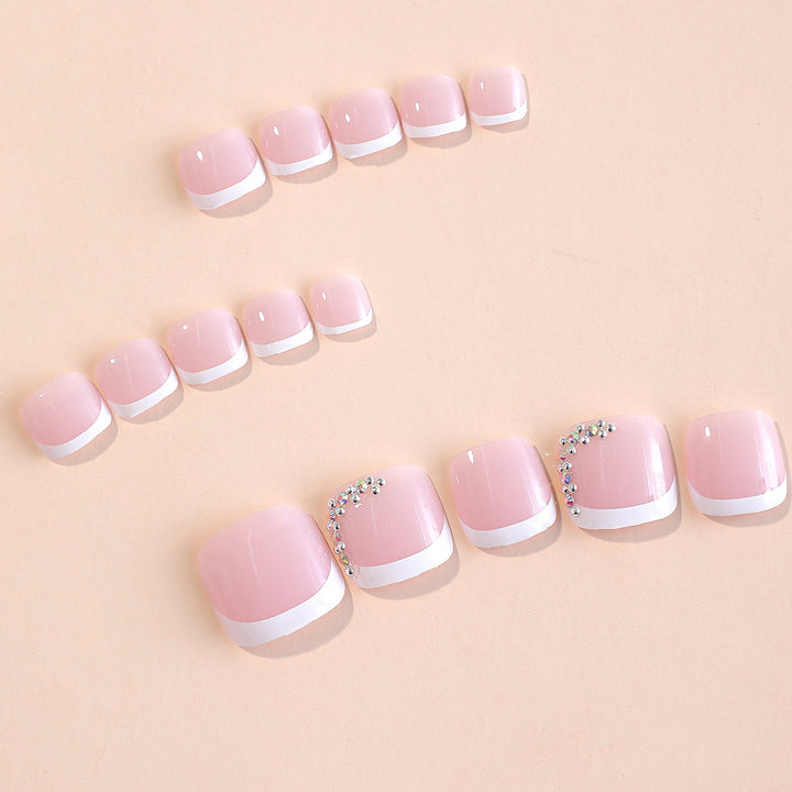 Nagelkunst Set mit Glitzerakzenten Karnz