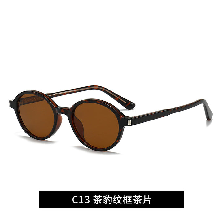 Damen modische Sonnenbrille mit geschwungenem Rahmen Karnz