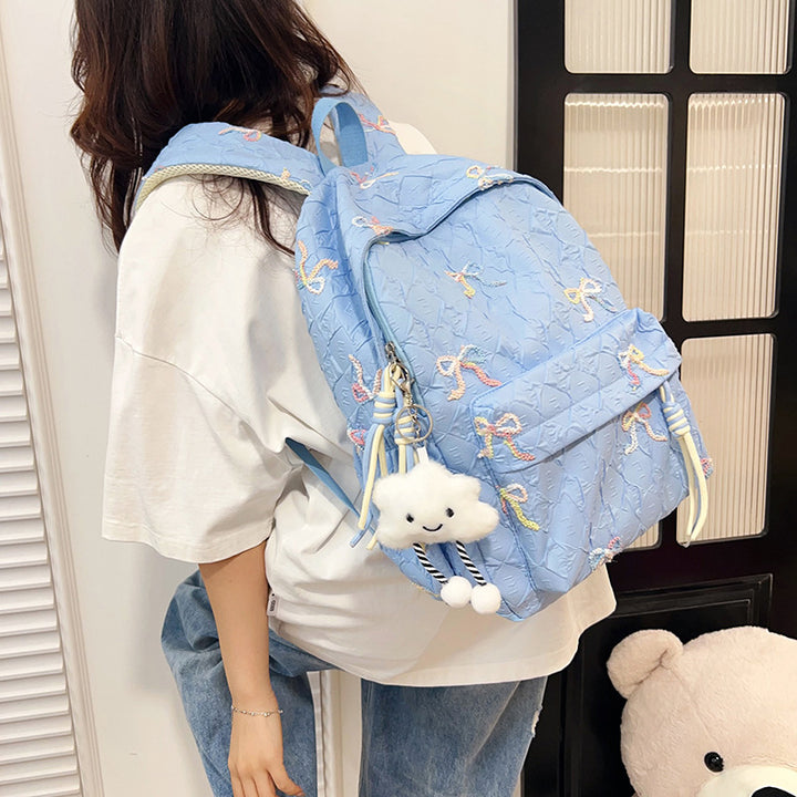 Kreativer Rucksack mit Schleifenmuster Karnz