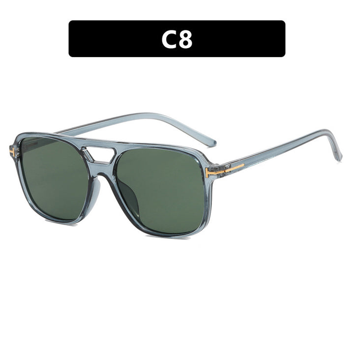 Damen stilvolle Sonnenbrille im modernen Rechteckdesign Karnz