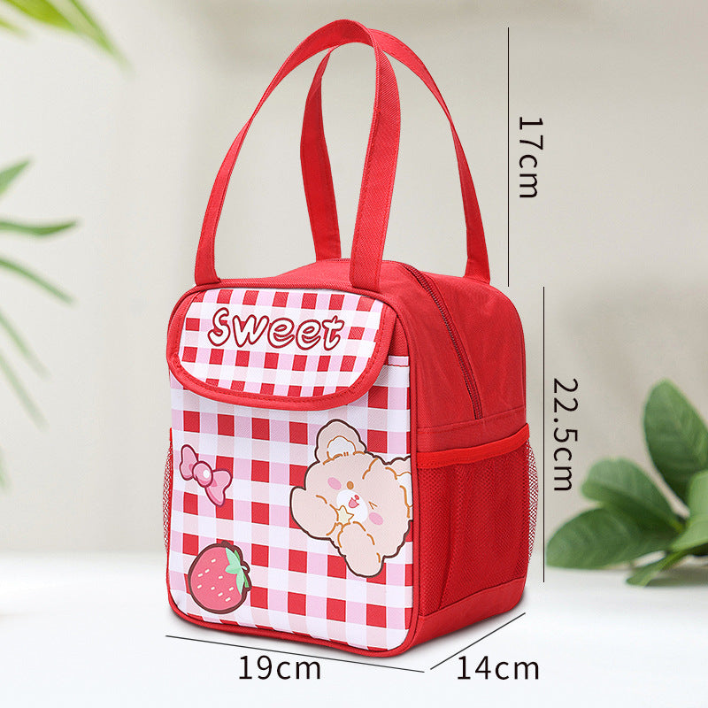 Niedliche Cartoon-Isolierte Lunch Tasche