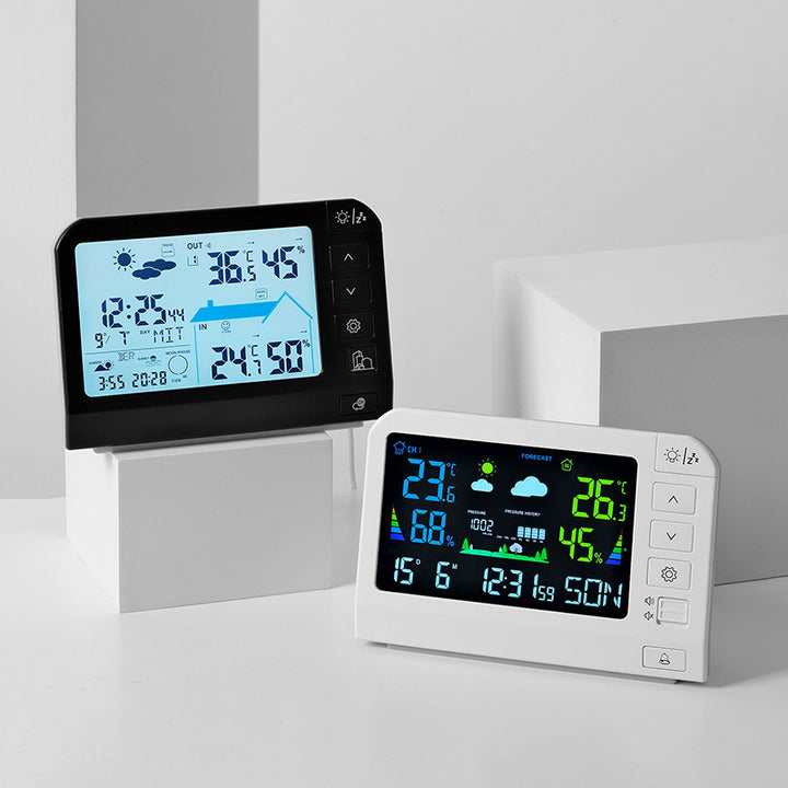 Digitaler Wetter-Alarmwecker mit multifunktionalem Display Karnz