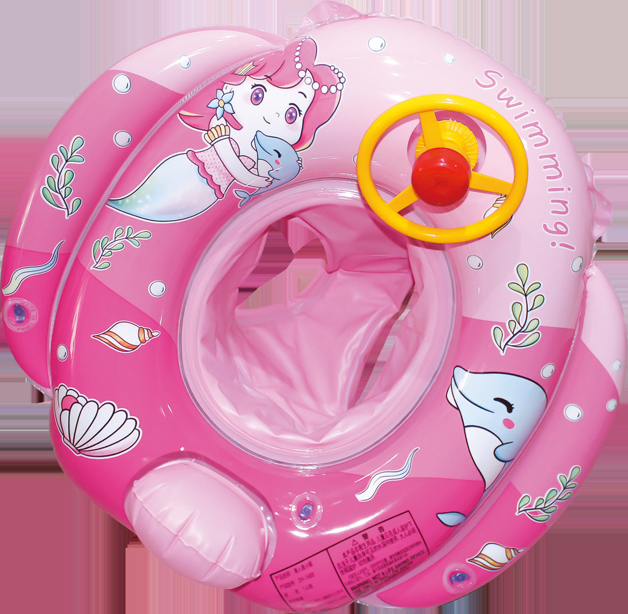Damen Aufblasbarer Schwimmring mit Sicherheitssteuerung Karnz