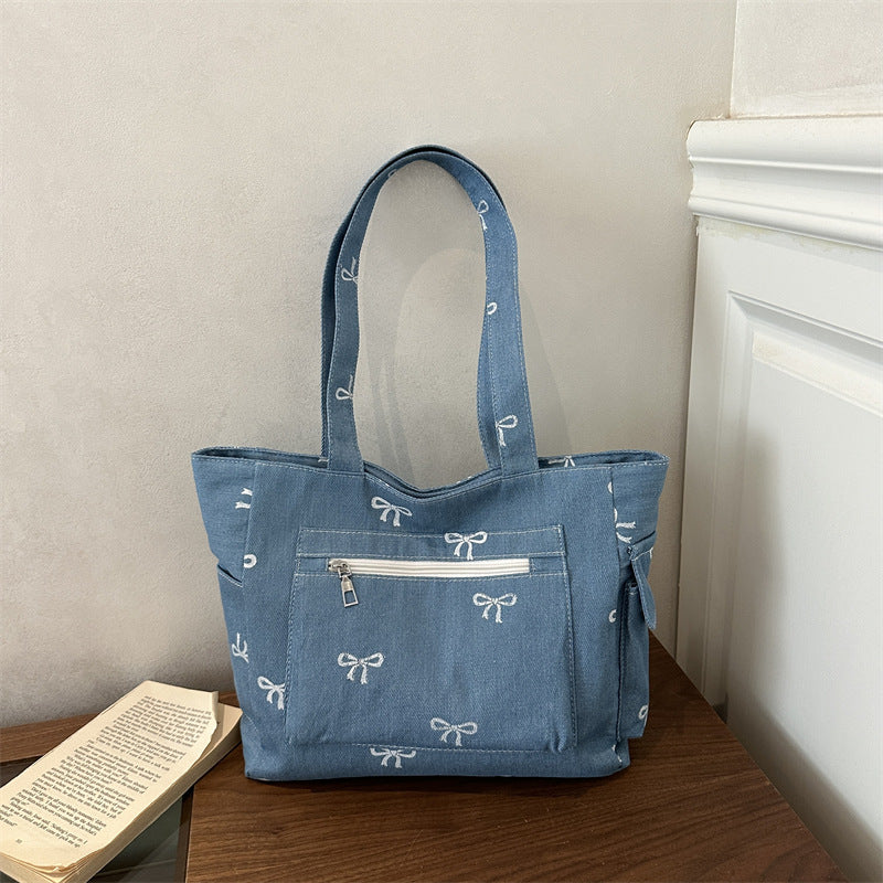 Lässige Canvas Tote Tasche