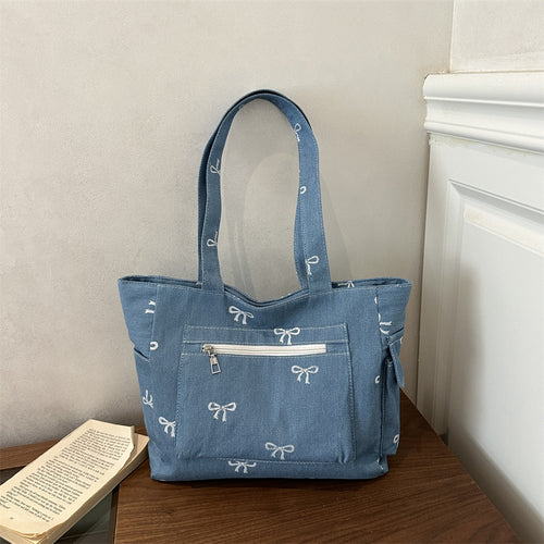 Lässige Canvas Tote Tasche