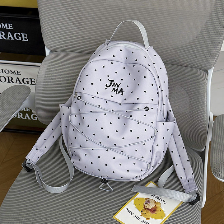 Polka Dot Freizeit Rucksack Karnz 1791205839